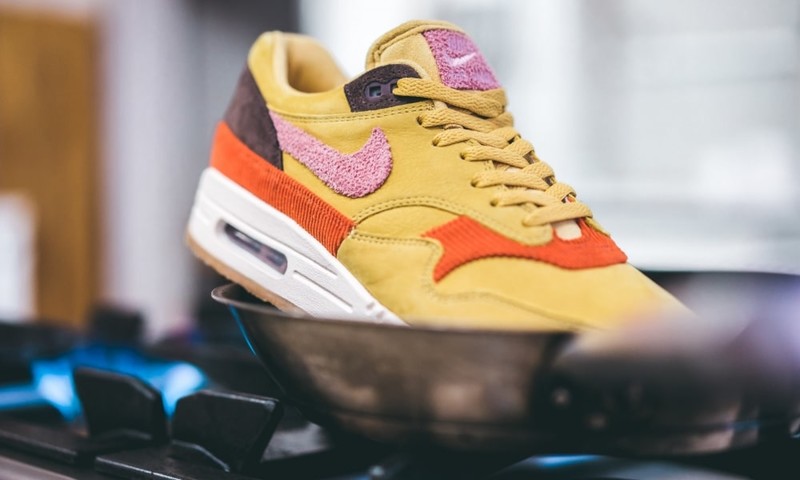 Air max 1 crepe 2025 wheat gold rust pink